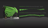 Auto laveuse auto tractéeindustrie  IPC CT71 XP 70 (autopropulsé)
